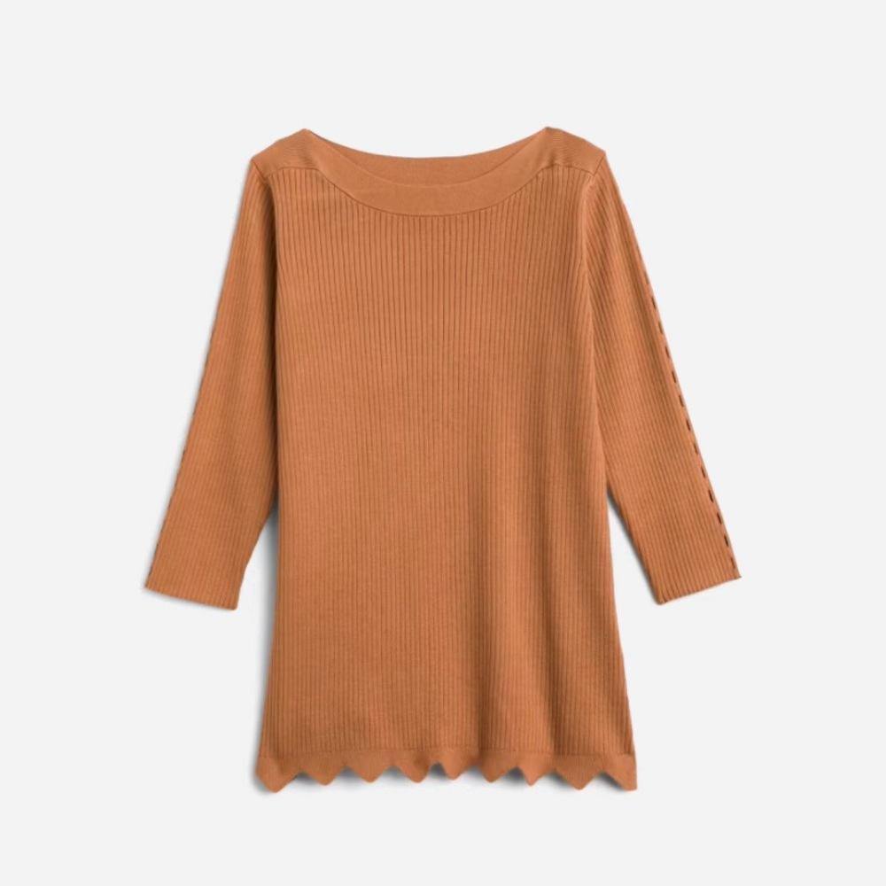 Evolution by Cyrus women’s plus size fitted pull over sweater - Picture 1 of 9
